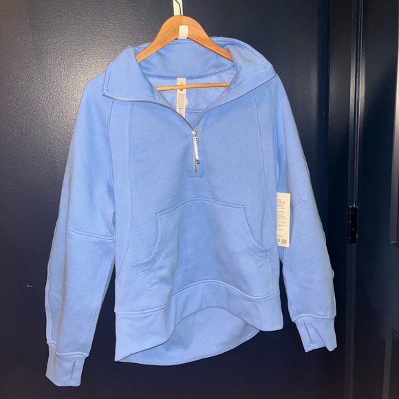 Aero Blue Lulu Scuba jacket! New with tags! Never worn! - Picture 1 of 7